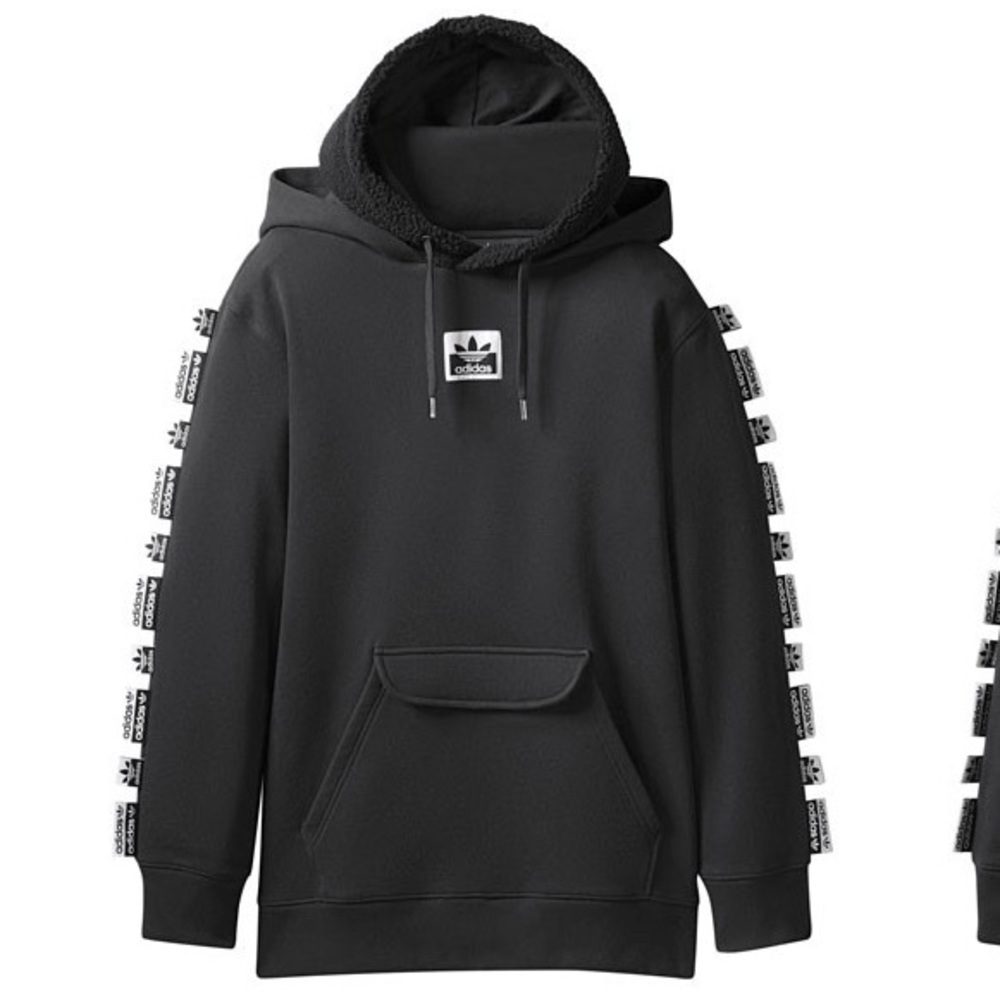 Adidas x Olivia Oblanc oversized hoodie